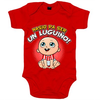 Body bebé nacido para ser Luguiño Lugo fútbol