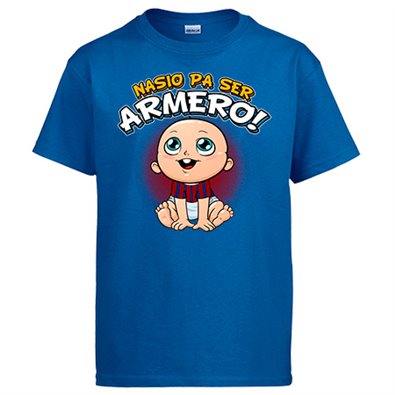 Camiseta nacido para ser Armero para aficionado al fútbol de Eibar