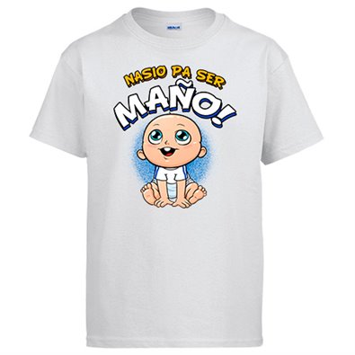 Camiseta nacido para ser maño de Zaragoza para aficionado al fútbol