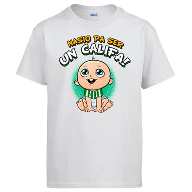 Camiseta nacido para ser Califa para aficionado al fútbol de Córdoba