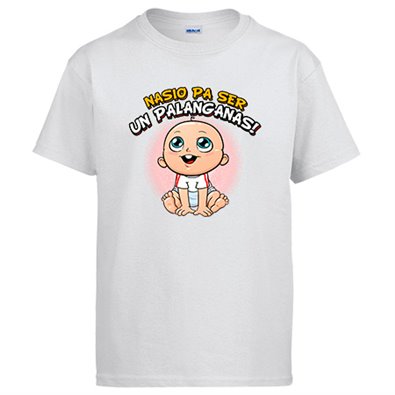Camiseta nacido para ser un palanganas para aficionado al fútbol de Sevilla