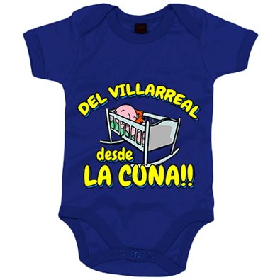 Body bebé del Villarreal desde la cuna fútbol
