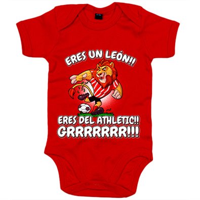 Body bebé eres un león eres del Athletic