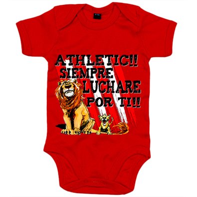 Body bebé Athletic siempre luchare por ti