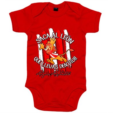 Body bebé saca el León que llevas dentro Bilbao fútbol Athletic