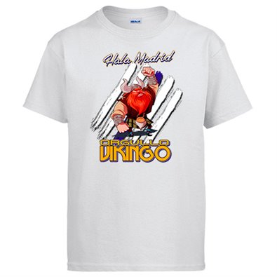 Camiseta orgullo real Vikingo Merengue Madrid fútbol
