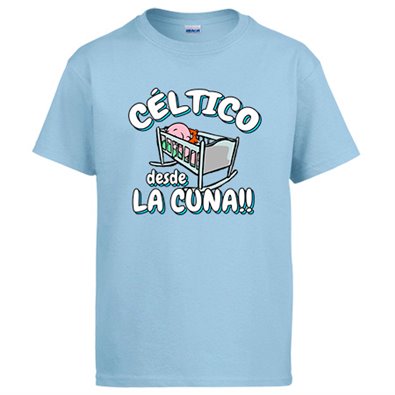 Camiseta Céltico desde la cuna para aficionado al fútbol