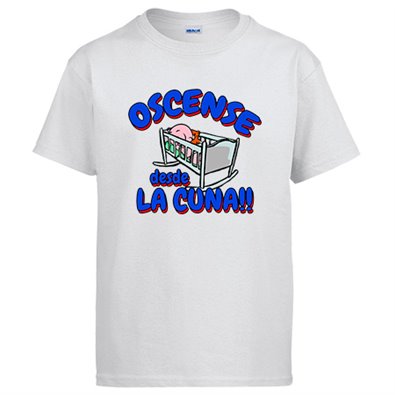 Camiseta Oscense desde la cuna para aficionado al fútbol
