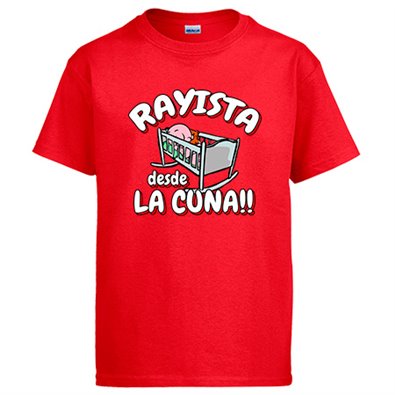 Camiseta Rayista desde la cuna para aficionado al fútbol
