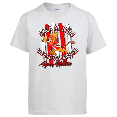 Camiseta saca el león que llevas dentro Athletic