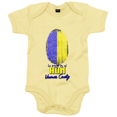 Body bebé lo tengo en mi ADN futbolero de Cádiz