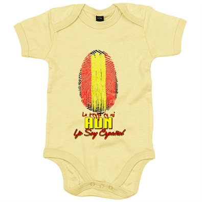 Body bebé lo tengo en mi ADN futbolero español