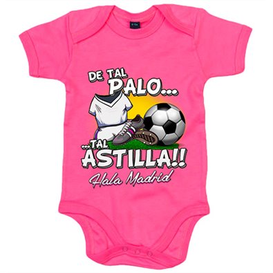 Body bebé De tal palo tal astilla Madrid fútbol