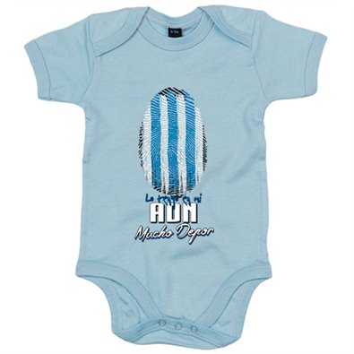Body bebé lo tengo en mi ADN futbolero de Depor