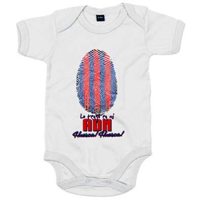 Body bebé lo tengo en mi ADN futbolero de Huesca