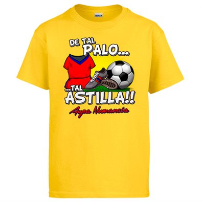 Camiseta de tal palo tal astilla de Numancia para aficionado al fútbol