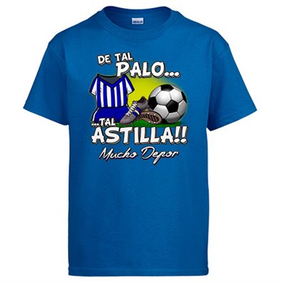Camiseta de tal palo tal astilla de Depor para aficionado al fútbol
