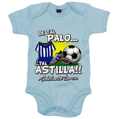 Body bebé de tal palo tal astilla de Lorca para aficionado al fútbol