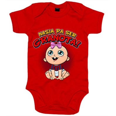 Body bebé nacida para ser Granota Levante fútbol