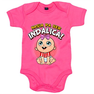 Body bebé nacida para ser Indálica para aficionada al fútbol de Almería