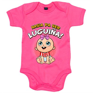 Body bebé nacida para ser Luguiña para aficionada al fútbol de Lugo