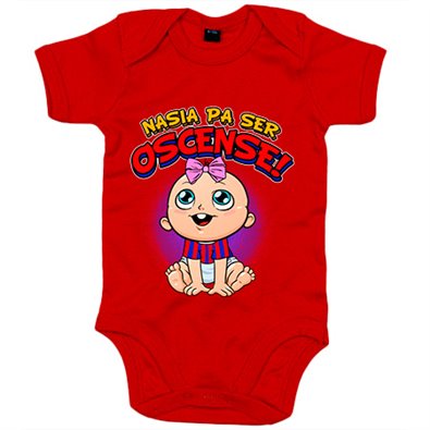 Body bebé nacida para ser Oscense Huesca fútbol