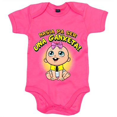 Body bebé nacida para ser una Ganxeta Reus fútbol