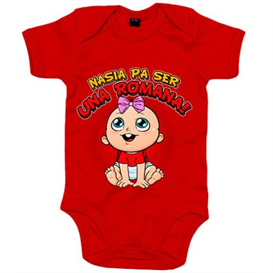 Body bebé nacida para ser una Romana Tarragona fútbol