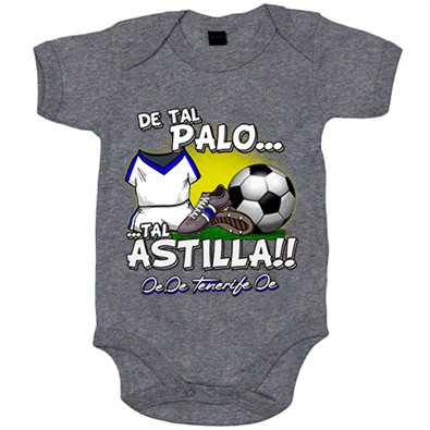 Body bebé de tal palo tal astilla Tenerife fútbol