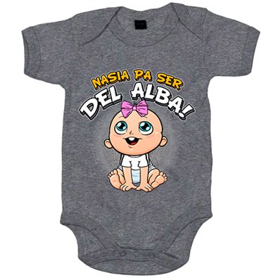 Body bebé nacida para ser del Alba Albacete fútbol