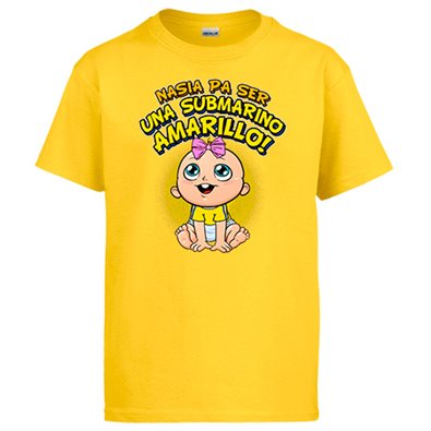 Camiseta nacida para ser una Submarino Amarillo para aficionado al fútbol de Villarreal