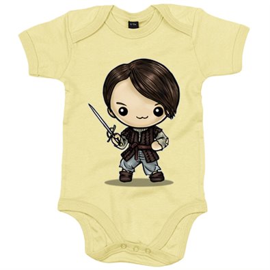 Body bebé Chibi Kawaii Arya Stark parodia