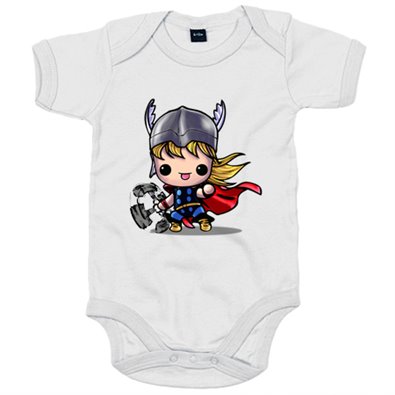 Body bebé Chibi Kawaii Thor comic parodia