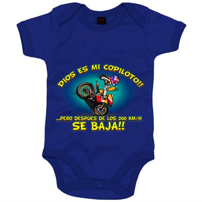 Body bebé Dios es mi copiloto pero despues de los 200 km hora se baja