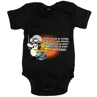 Body bebé para ir en moto se necesita un par soy motero