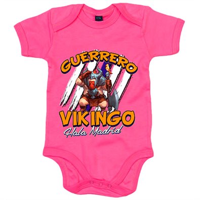 Body bebé Real Madrid Guerrero Vikingo Hala Madrid