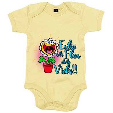 Body bebé Estic a la flor de la vida