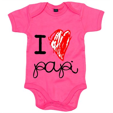 Body bebé I Love papi català