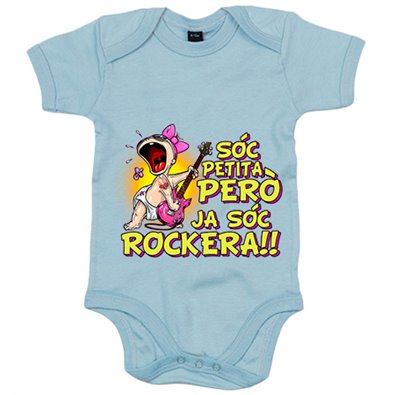 Body bebé Sóc petita però ja sóc rockera