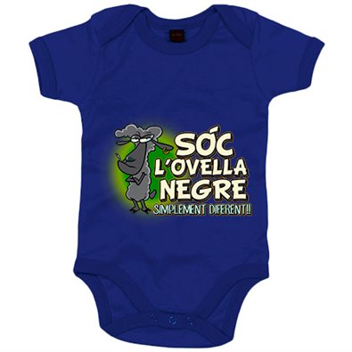 Body bebé Sóc l ovella negre simplement diferent