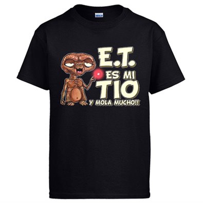 Camiseta E.T. esta es mi Tio y mola mucho ET El Extraterrestre