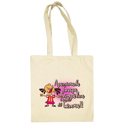 Bolsa de tela Apassionada guapa simpàtica i a més del Girona