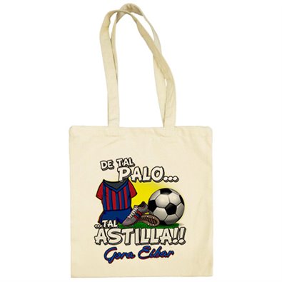 Bolsa de tela De tal palo tal astilla Eibar fútbol