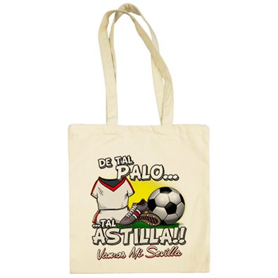 Bolsa de tela De tal palo tal astilla Sevilla fútbol