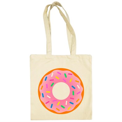 Bolsa de tela Donut