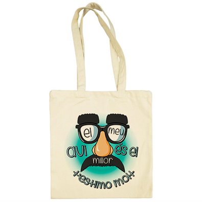 Bolsa de tela El meu avi és el millor