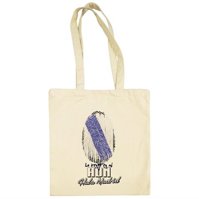 Bolsa de tela lo tengo en mi ADN futbolero de Madrid