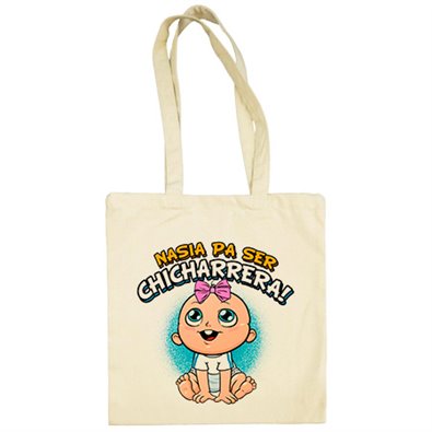 Bolsa de tela nacida para ser Chicharrera Tenerife fútbol