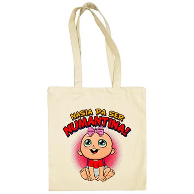Bolsa de tela nacida para ser Numantina Numancia fútbol