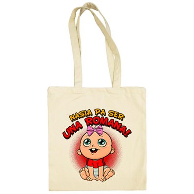Bolsa de tela nacida para ser una Romana Tarragona fútbol